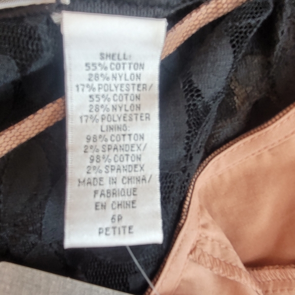 *NWT* Anthropologie Beguile by Bryon Lars Black Lace Carissima Dress Size 6P - Picture 13 of 14